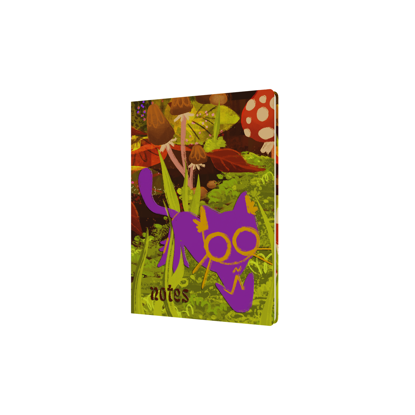 Cats by Bella Ramsay A5 Ruled Notebook