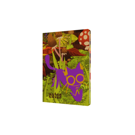 Cats by Bella Ramsay A5 Ruled Notebook