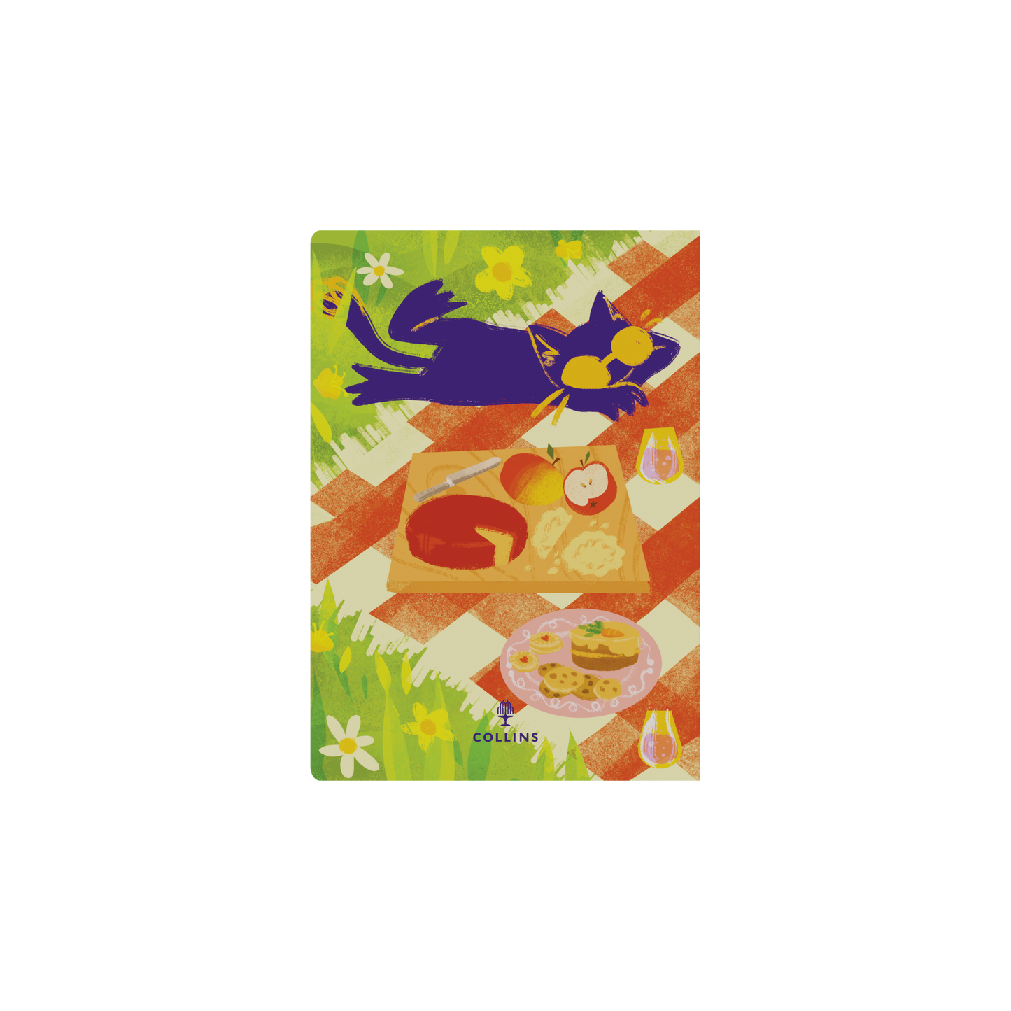 Cats by Bella Ramsay A5 Ruled Notebook