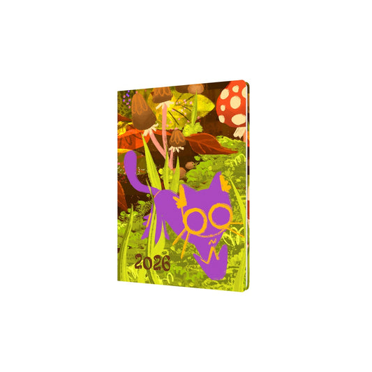 Bella Ramsay Cat - A5  Week-To-View - Diary - 2026 Calendar Year Planner