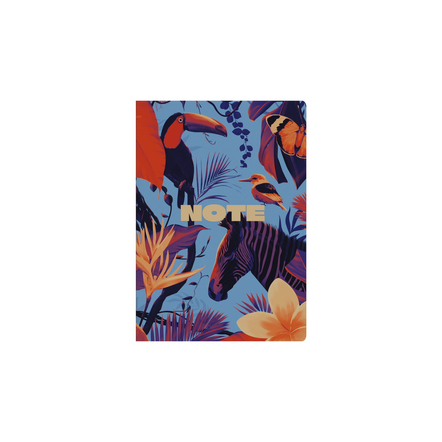 Down The Garden Path A5 Ruled Notebook