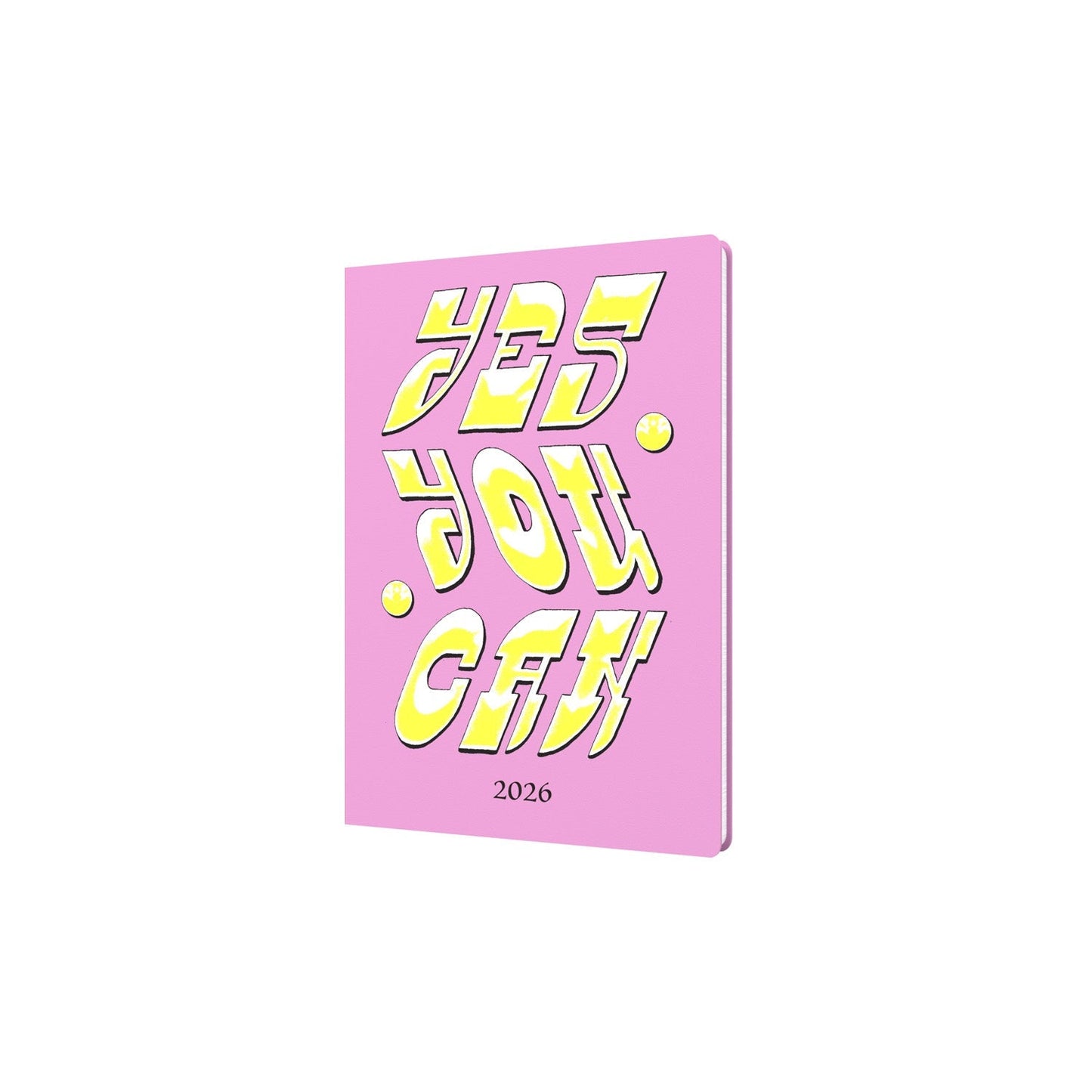 Ben Wookcock Positive - A5  Week-To-View - Diary - 2026 Calendar Year Planner