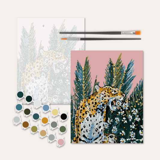 Jaguar Daisy - Paint by Numbers Kit