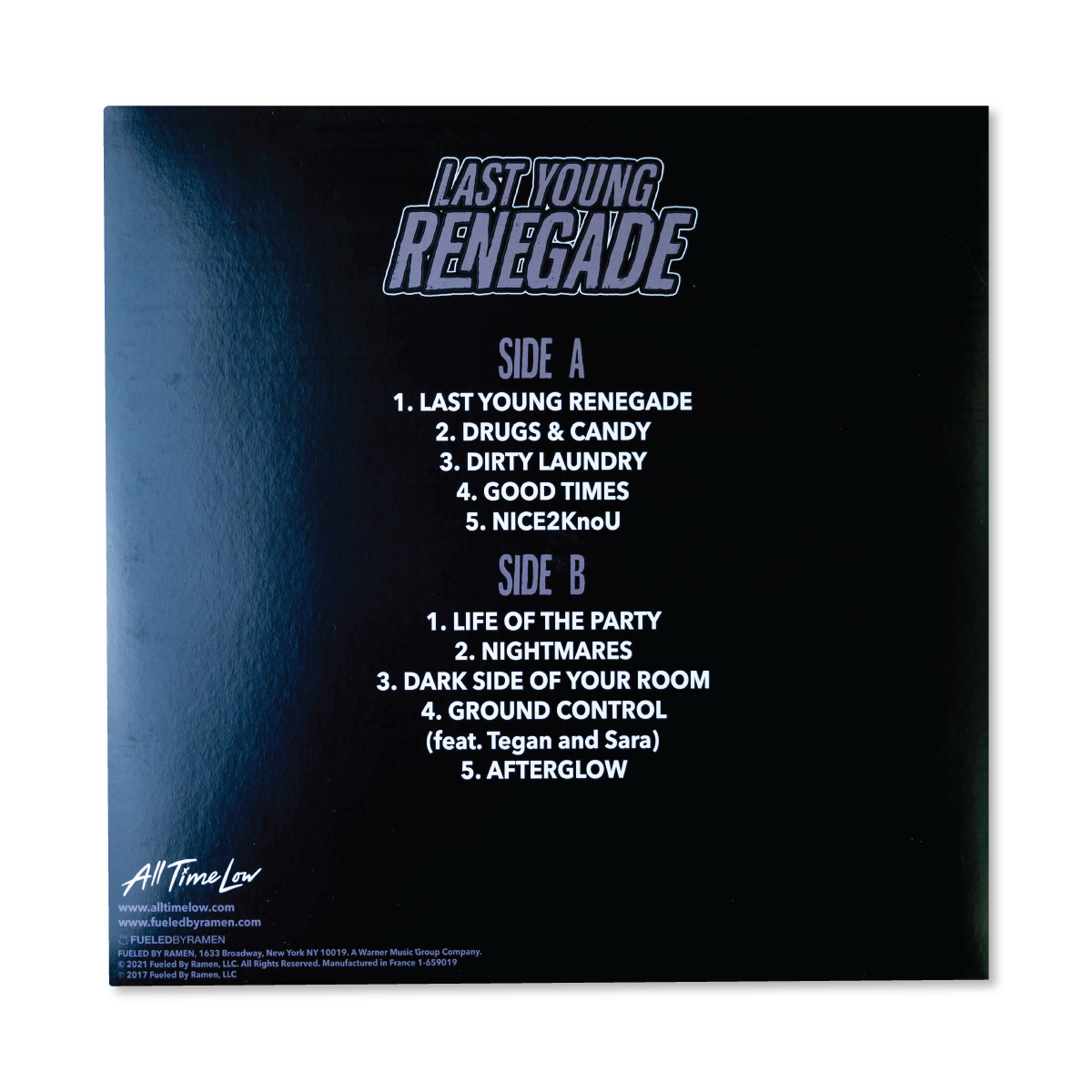 All Time Low - Last Young Renegade Edición limitada LP de vinilo 