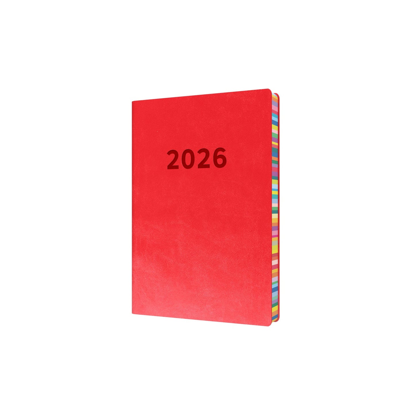 Edge Rainbow - A5 Day-To-Page Diary - 2026 Calendar Year Planner