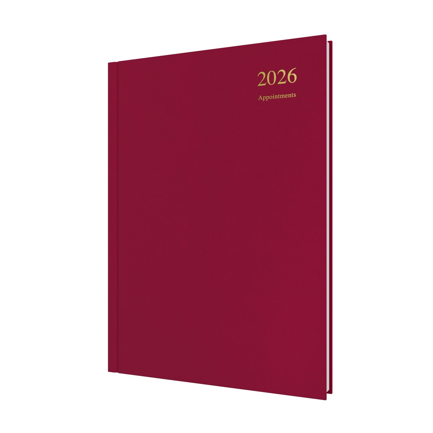 Essential - A4 Day-to-Page Diary with Appointments - 2026 Calendar Year Planner