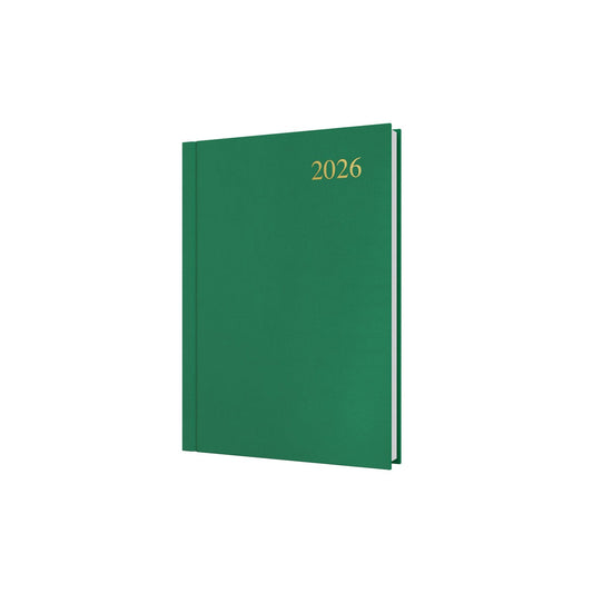 Essential - A5 Day-to-Page Diary - 2026 Calendar Year Planner