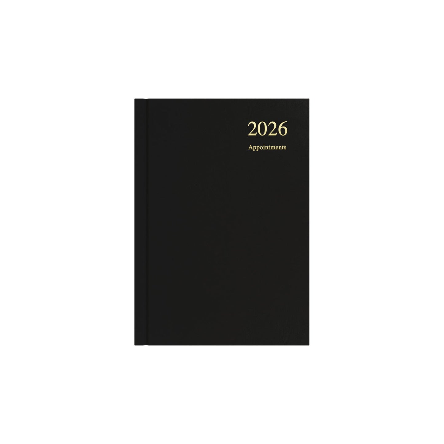 Essential - A5 Day-to-Page Diary with Appointments - 2026 Calendar Year Planner