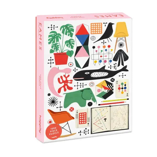 Eames 1000 Piece Jigsaw Puzzle Happily