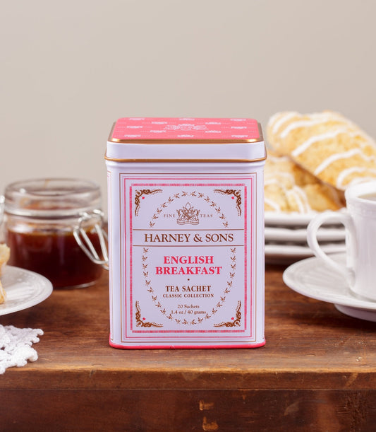 Desayuno inglés clásico, lata de 20 sobres