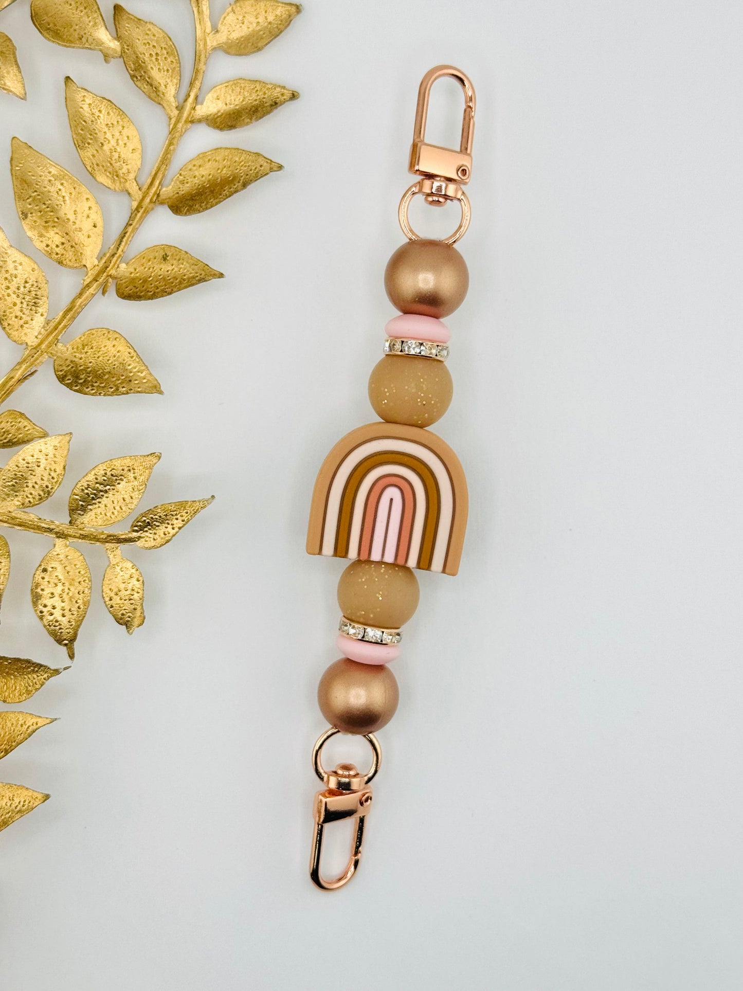 E-Reader Strap ~ Desert Rose Rainbow ~ Interchangeable M&H