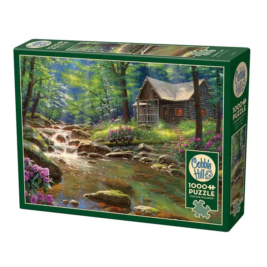 Fishing Cabin 1000 Piece Jigsaw Puzzle Cobble Hill