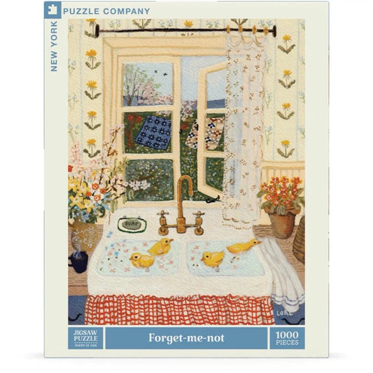Forget-me-not Spring 1000 Piece Jigsaw Puzzle NYPC
