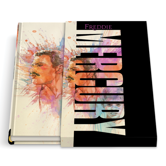 Freddie Mercury: Libro de lujo iluminado de sombras