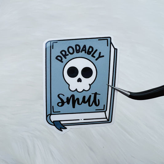 Probably Smut Book Vinyl Sticker Die Cut