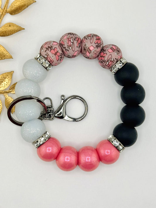 Wristlet 19mm ~ Bookish Bloom (M&H)