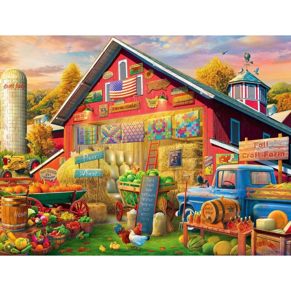 Golden Days 1000 Piece Jigsaw Puzzle Springbok