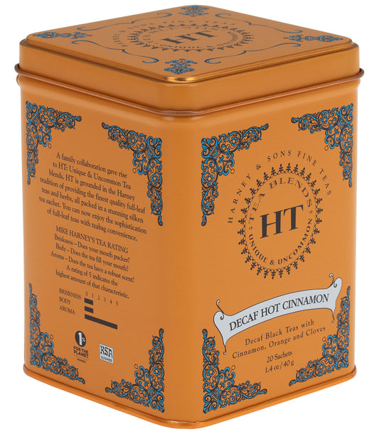 Decaf Hot Cinnamon Spice HT Tin of 20 Sachets Sachets / Tin of 20 Sachets