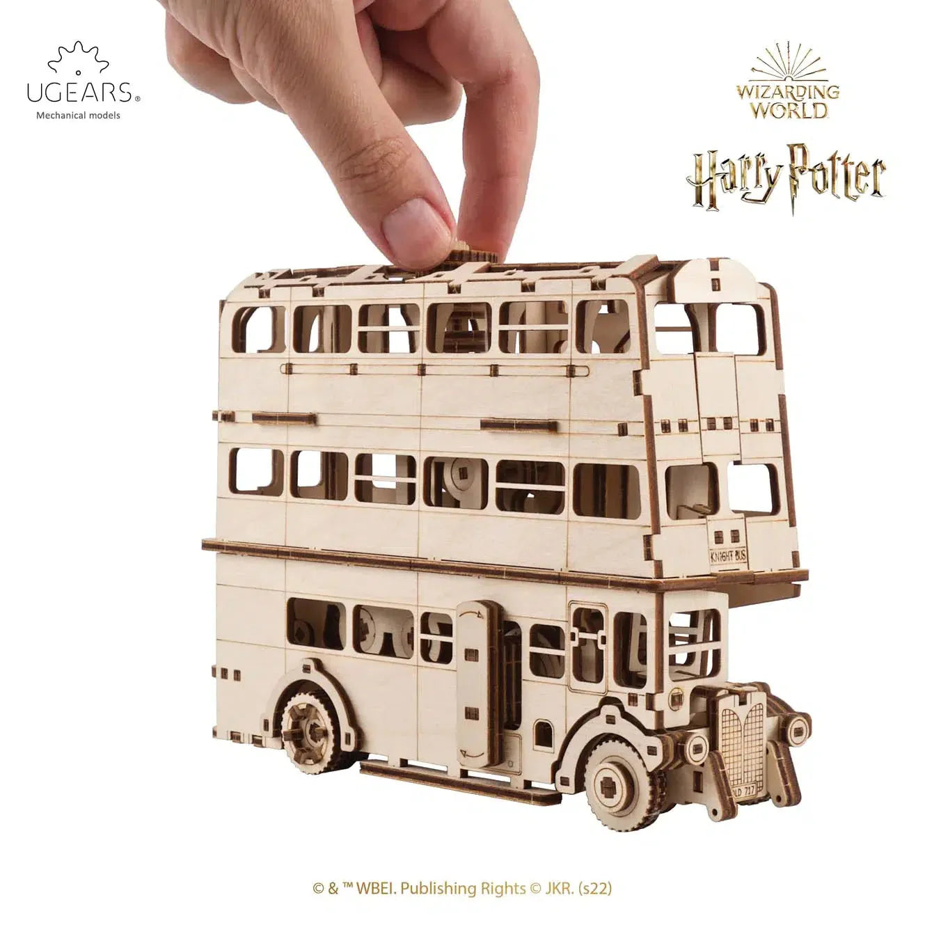 Harry Potter™ Knight Bus™ 3D Wood Model Kit UGEARS