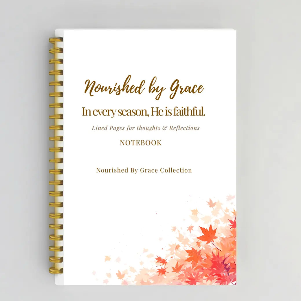 He Is Faithful – Autumn Scripture-Inspired Notebook