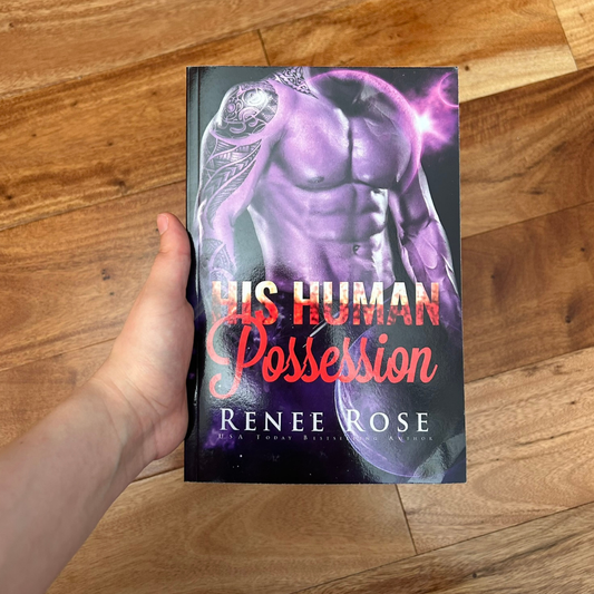 Zandian Masters Book 8: His Human Possession- Signed Paperback