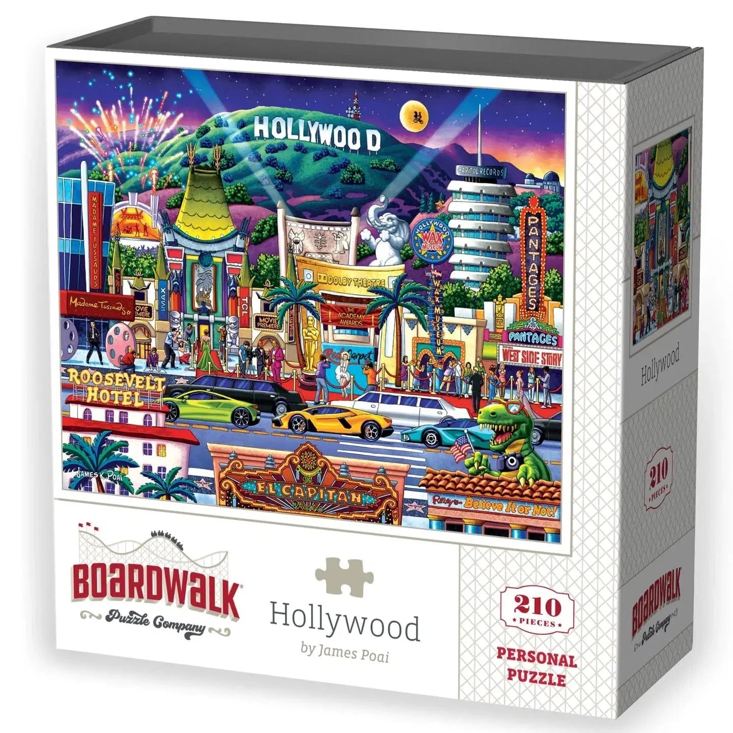 Hollywood 210 Piece Jigsaw Puzzle Boardwalk