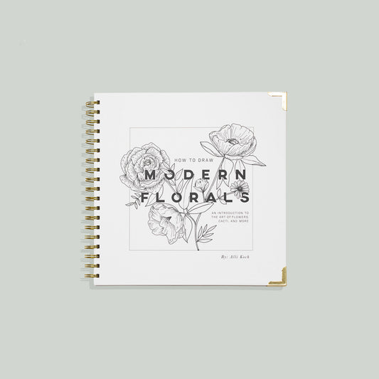 How to Draw Modern Florals