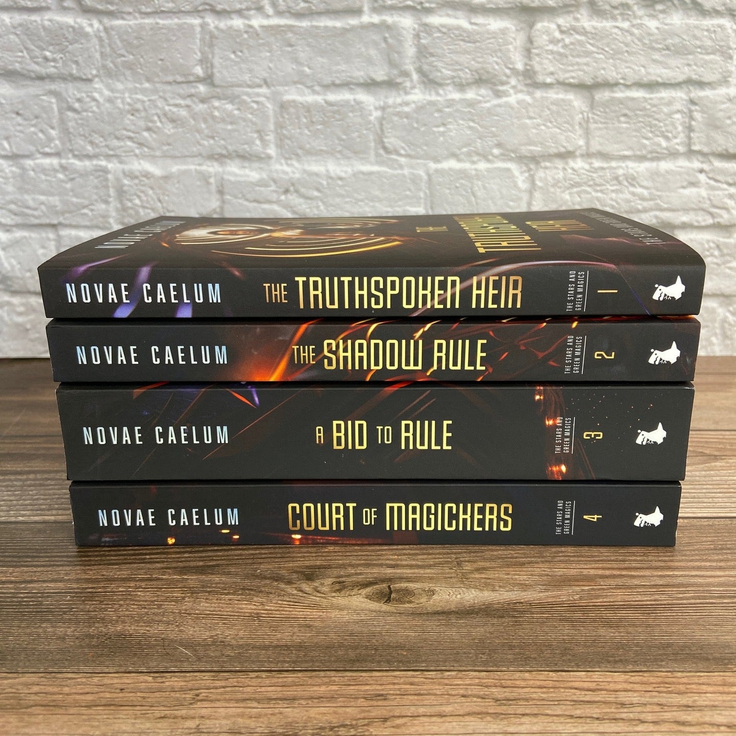 SIGNED Paperback Bundle: The Stars and Green Magics (Books 1-4)