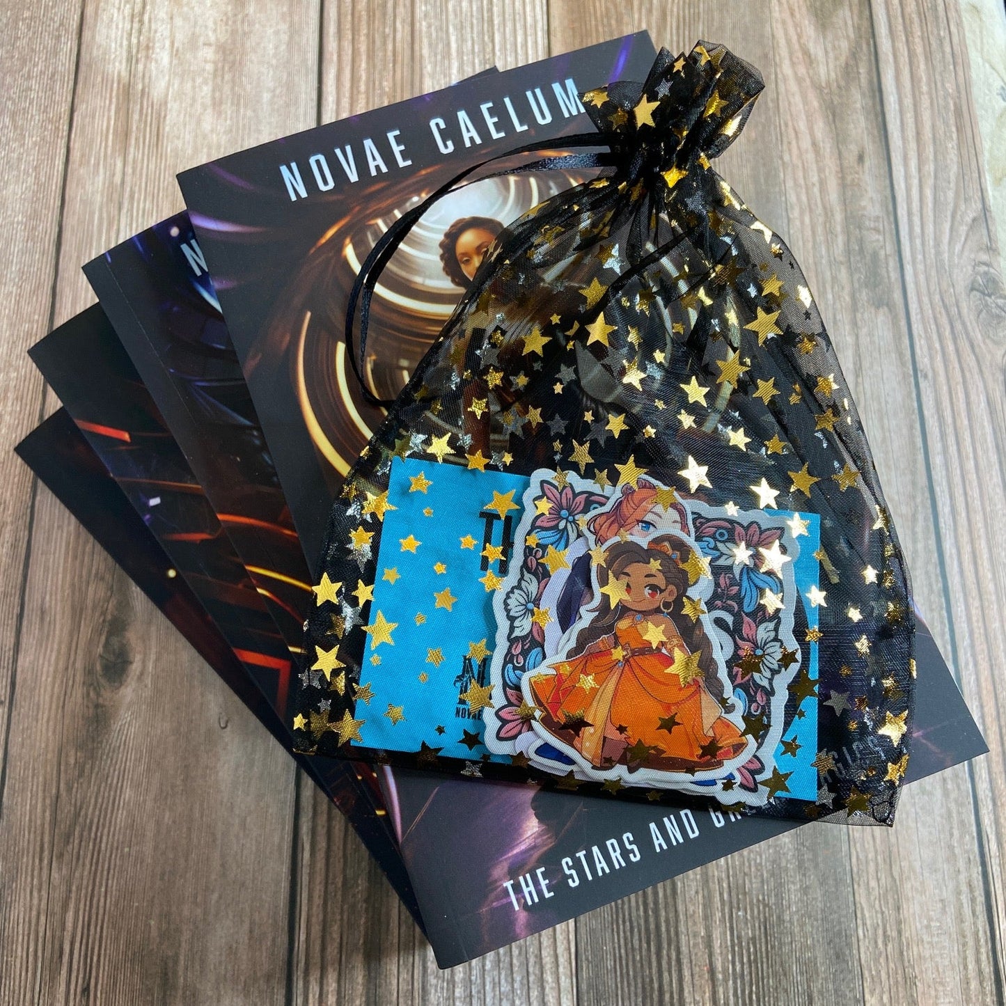 SIGNED Paperback Bundle: The Stars and Green Magics (Books 1-4)