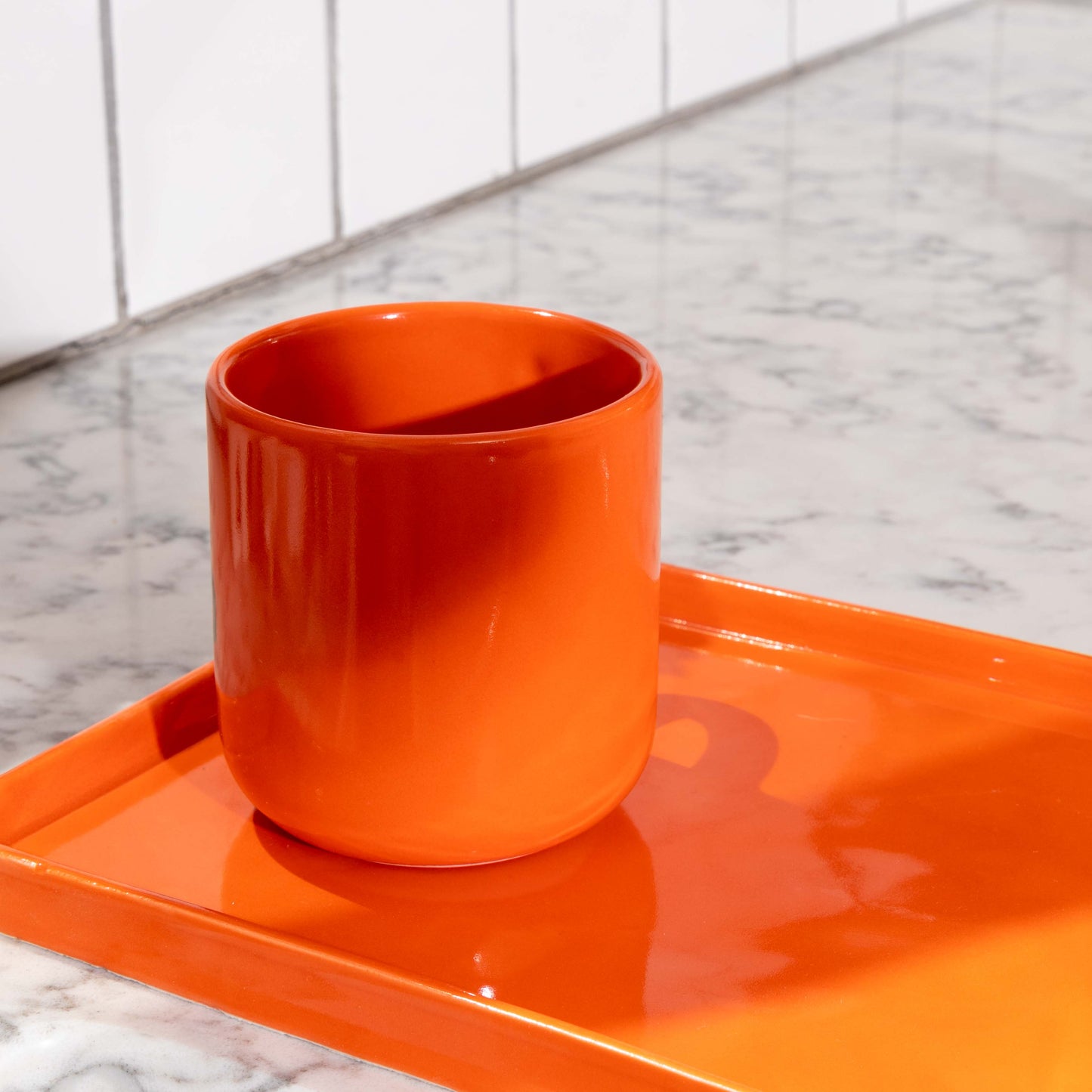 Tumbler in Persimmon