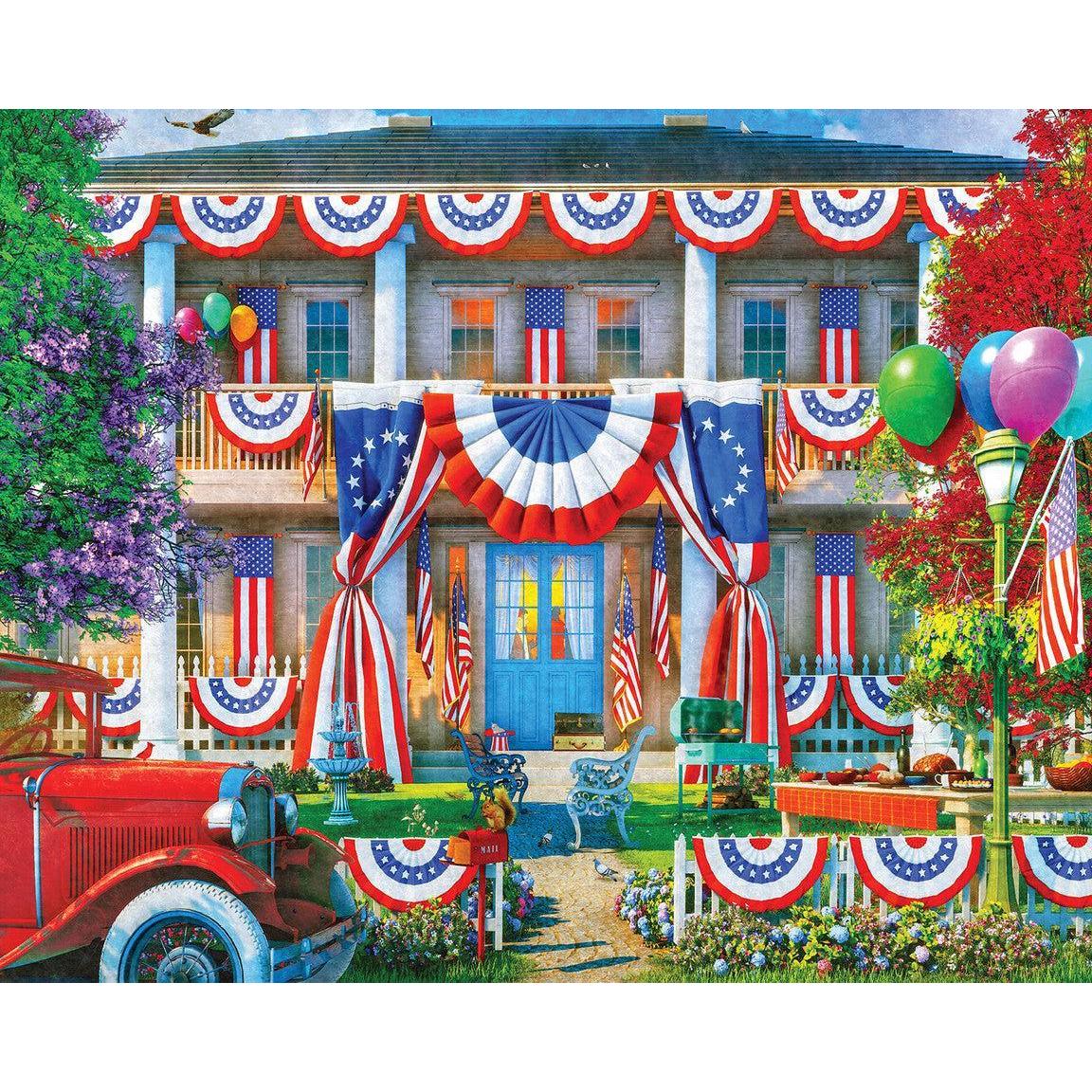 Independence Day 1000 Piece Jigsaw Puzzle Springbok