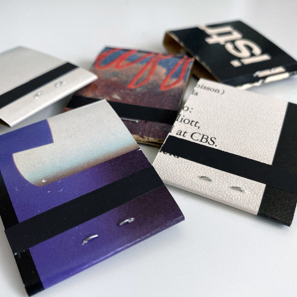 Vintage Vinyl Matchbooks - A set of 4!