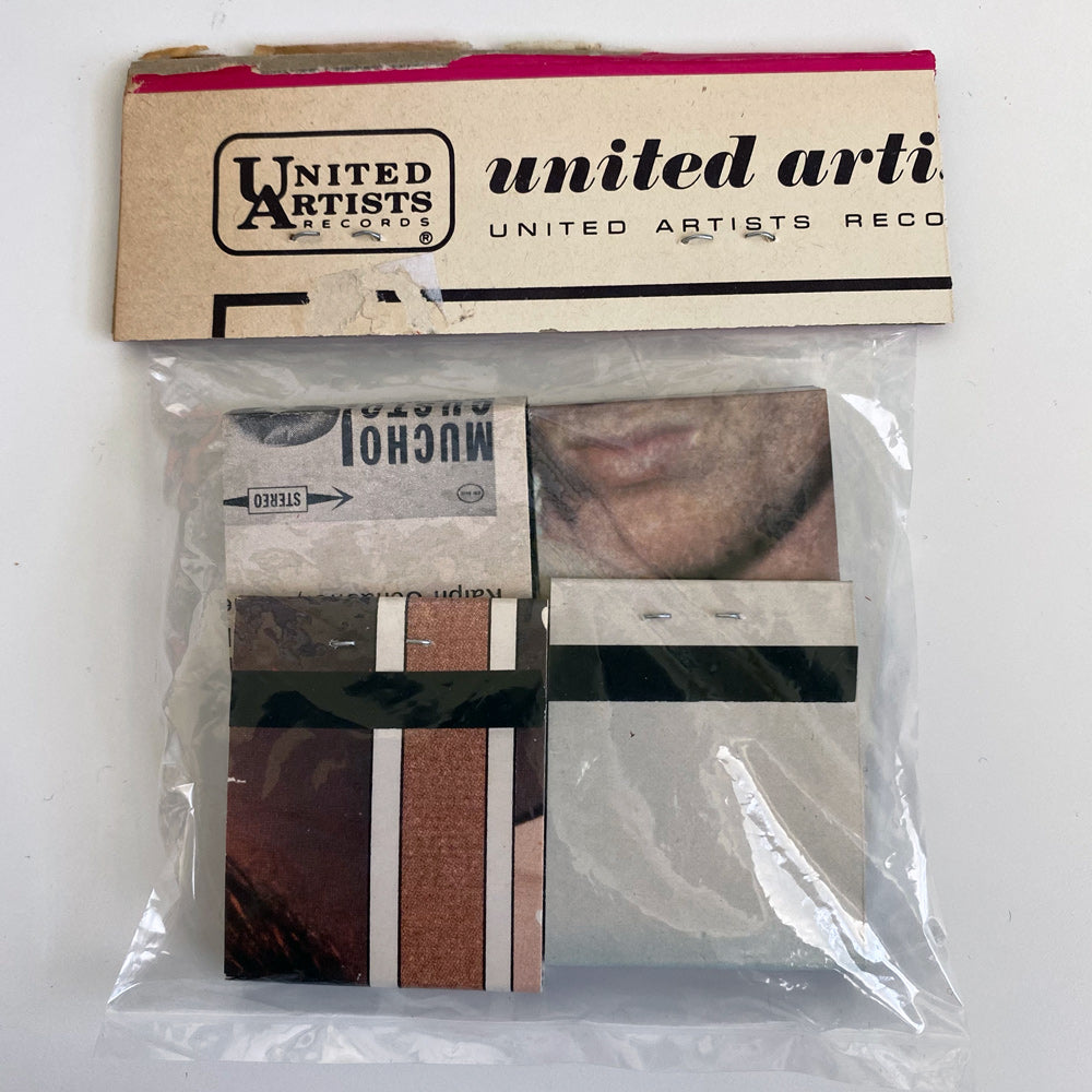 Vintage Vinyl Matchbooks - A set of 4!
