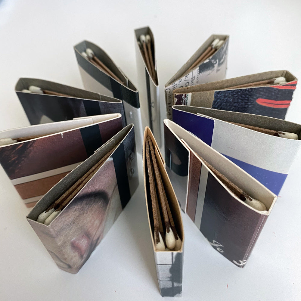 Vintage Vinyl Matchbooks - A set of 4!