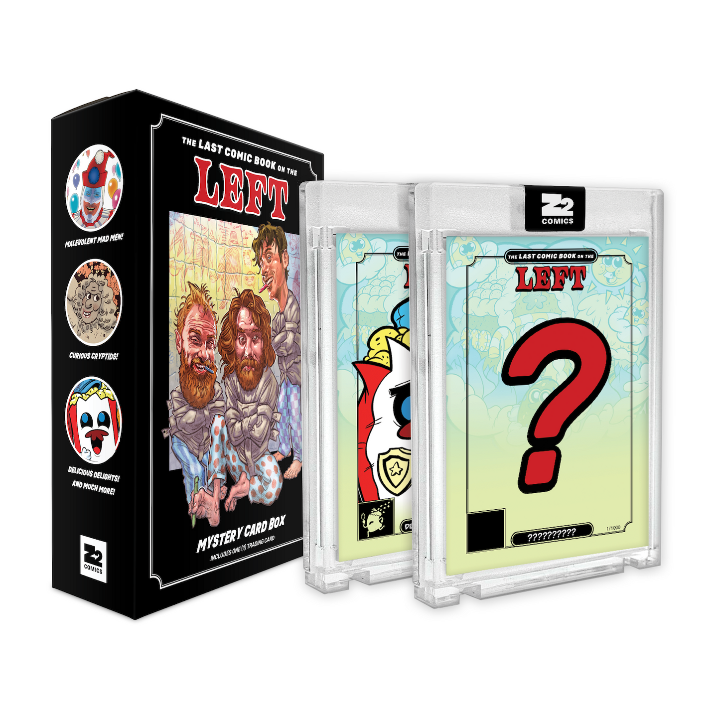 LPOTL: Caja misteriosa de tarjetas coleccionables "El último cómic a la izquierda" - Serie 1