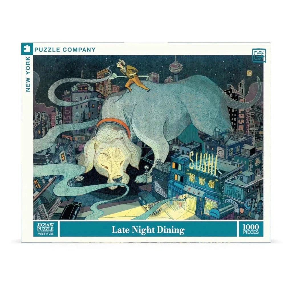 Late Night Dining 1000 Piece Jigsaw Puzzle NYPC