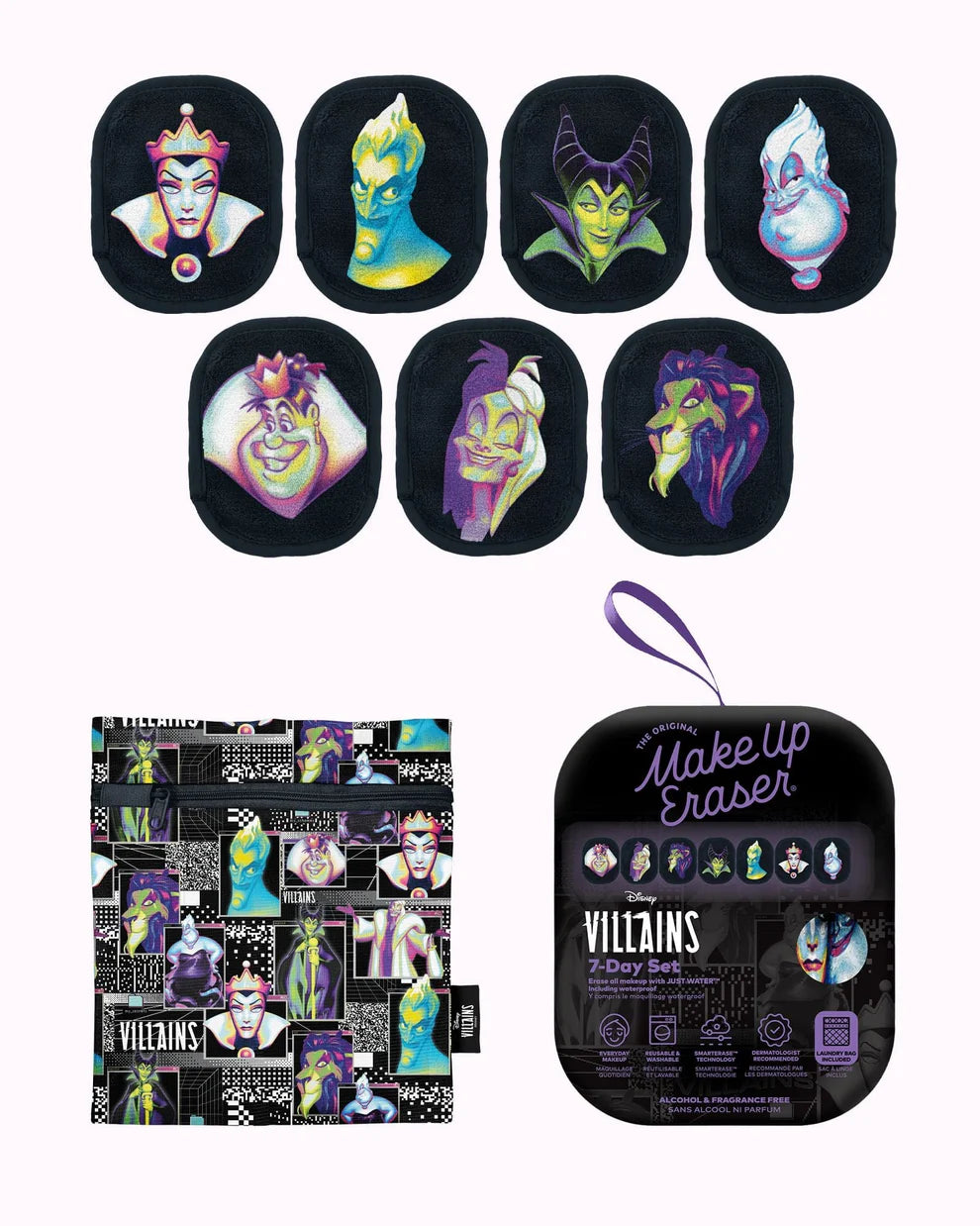 Disney © Villains 7-Day Set | MakeUp Eraser Collabs