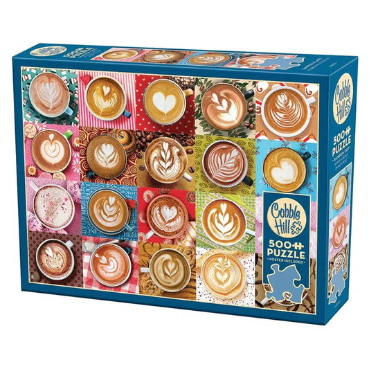 Love You a Latte 500 Piece Jigsaw Puzzle Cobble Hill