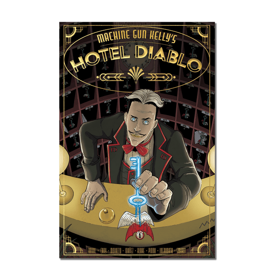 Hotel Diablo de Machine Gun Kelly (novela gráfica) - Tapa dura