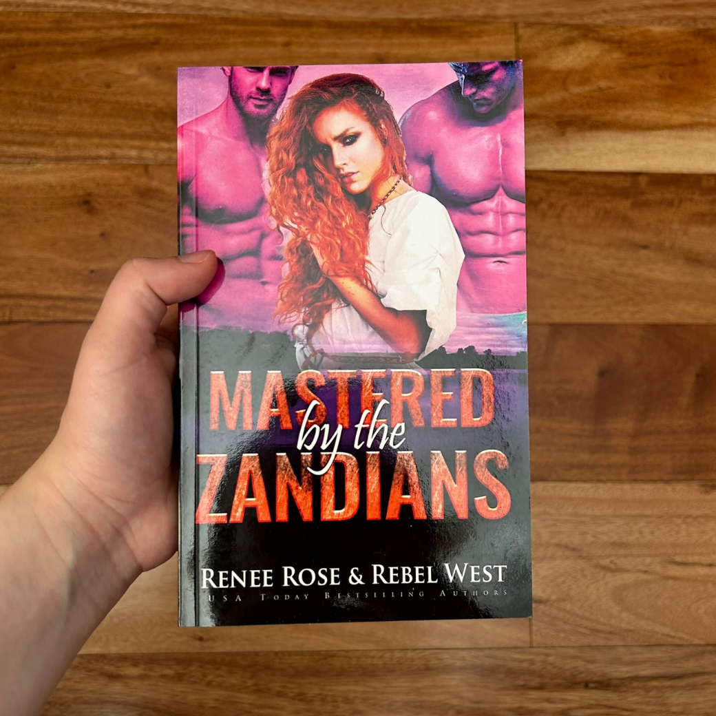 Zandian Brides Book 3: Mastered by the Zandians - Signed Paperback