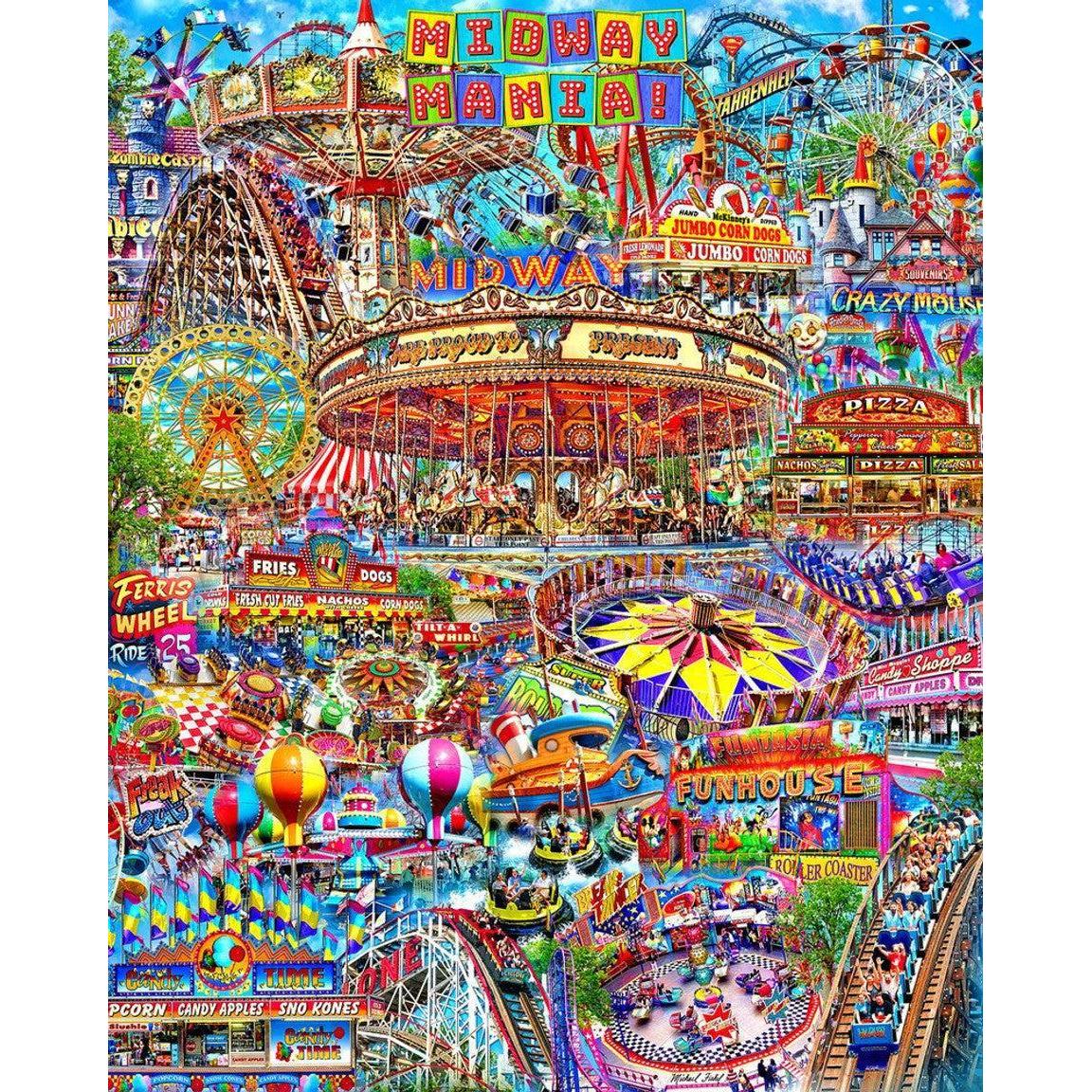 Midway Mania 1000 Piece Jigsaw Puzzle Springbok