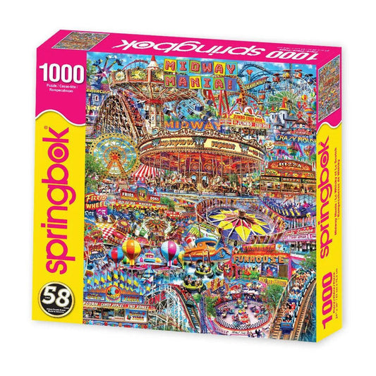 Midway Mania 1000 Piece Jigsaw Puzzle Springbok
