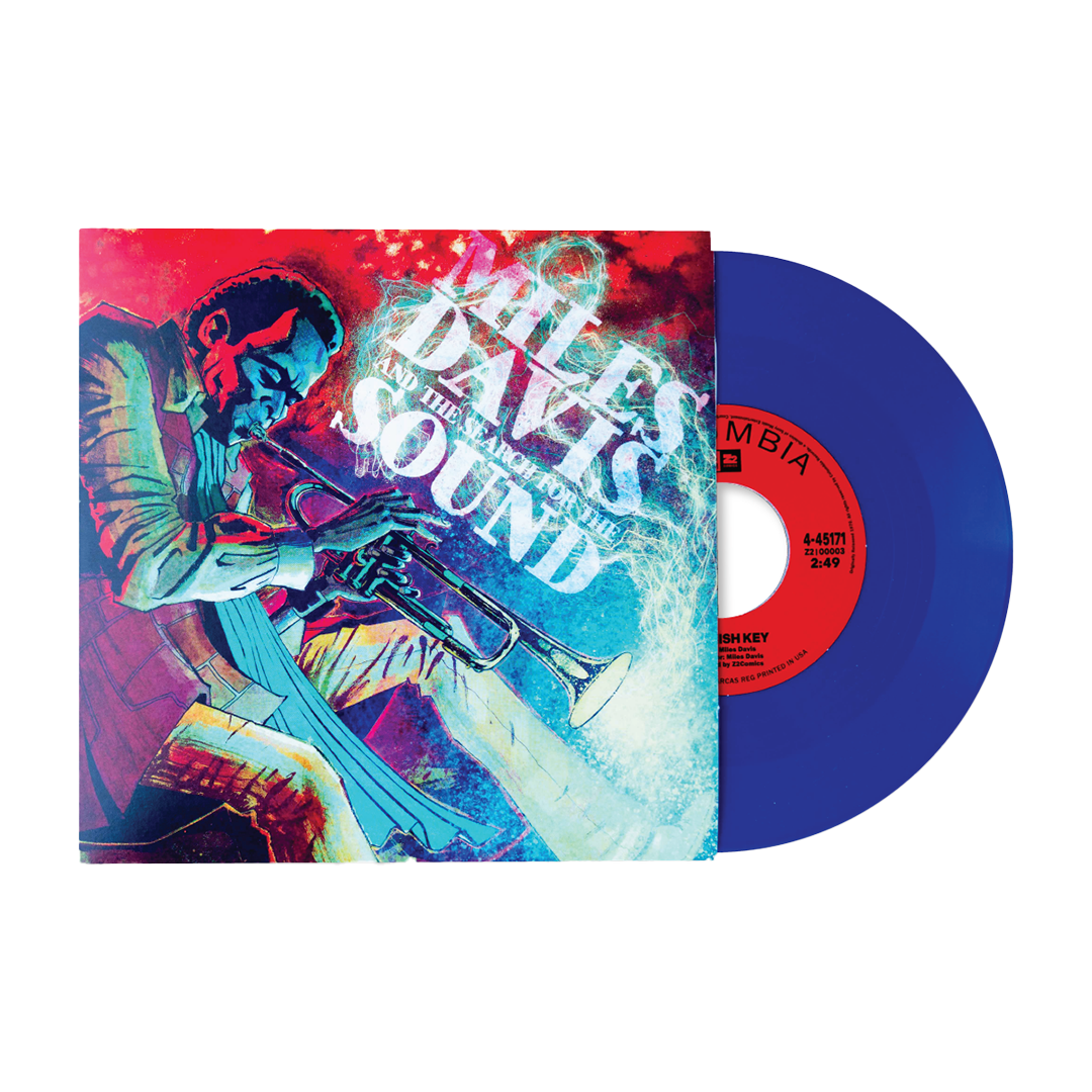 Miles Davis y la búsqueda del sonido - Vinilo de 7" (Variante de vinilo azul)