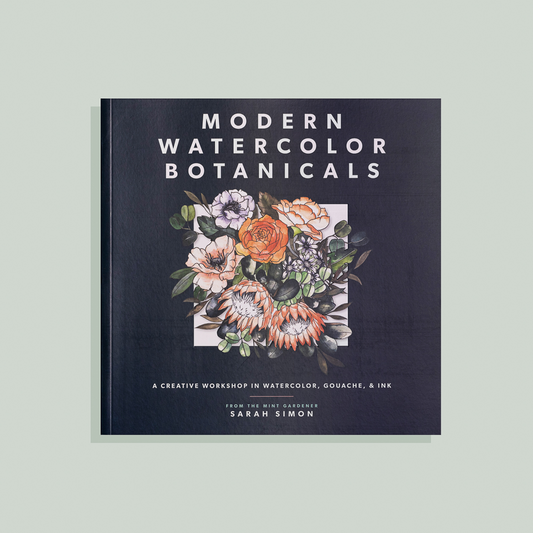 Modern Watercolor Botanicals