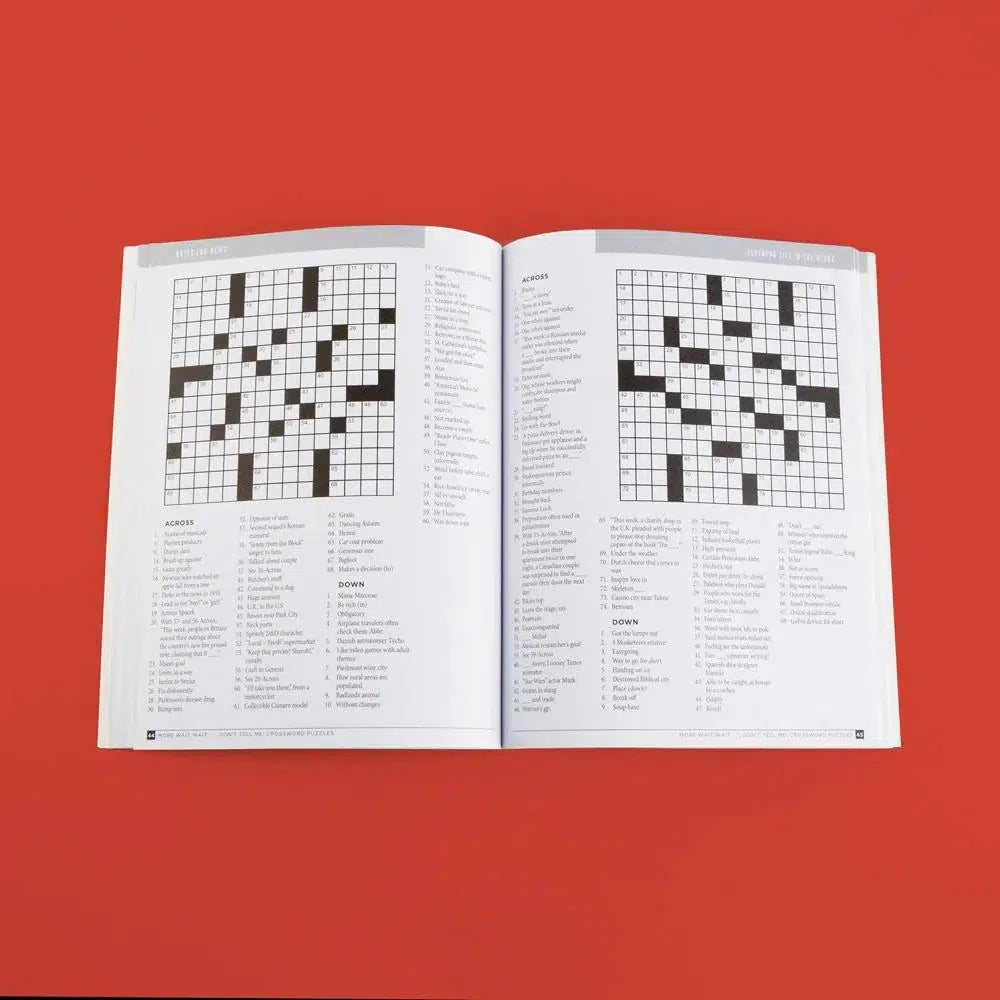 More Wait Wait...Don't Tell Me! Crossword Puzzles Book Chronicle