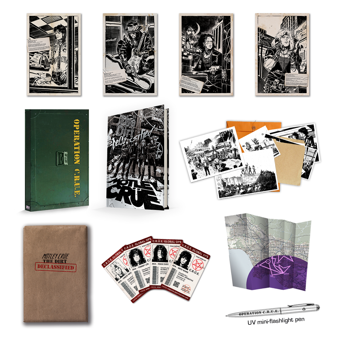 Mötley Crüe: The Dirt: Declassified - Paquete Deluxe
