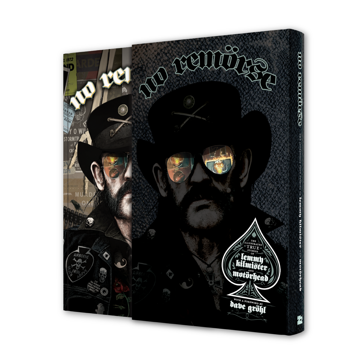 SIN REMORDIMIENTO: LAS HISTORIAS REALES ILUSTRADAS DE LEMMY KILMISTER Y MOTÖRHEAD - EDICIÓN DELUXE + VINILO DE 2 LP