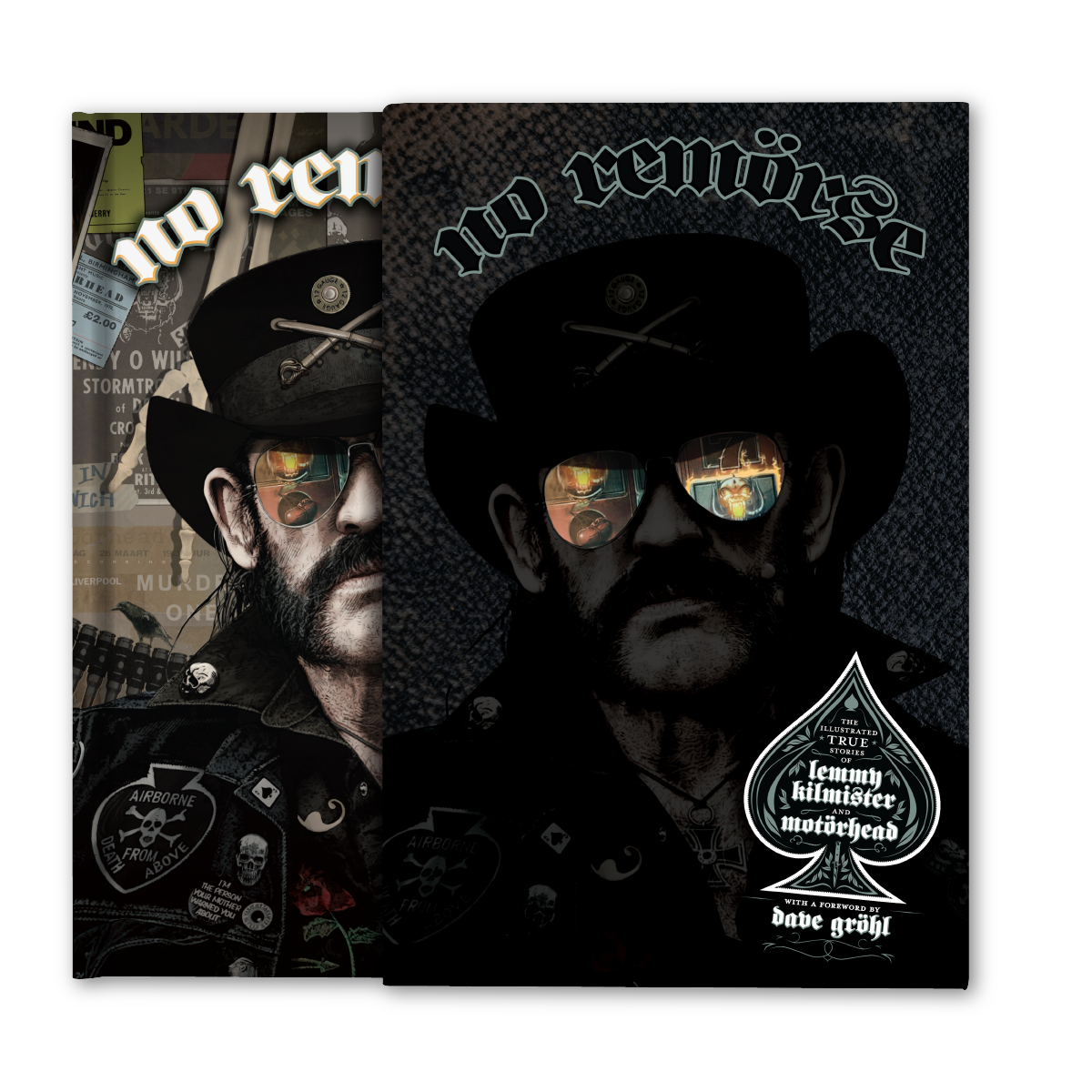 SIN REMORDIMIENTO: LAS HISTORIAS REALES ILUSTRADAS DE LEMMY KILMISTER Y MOTÖRHEAD - EDICIÓN DELUXE + VINILO DE 2 LP
