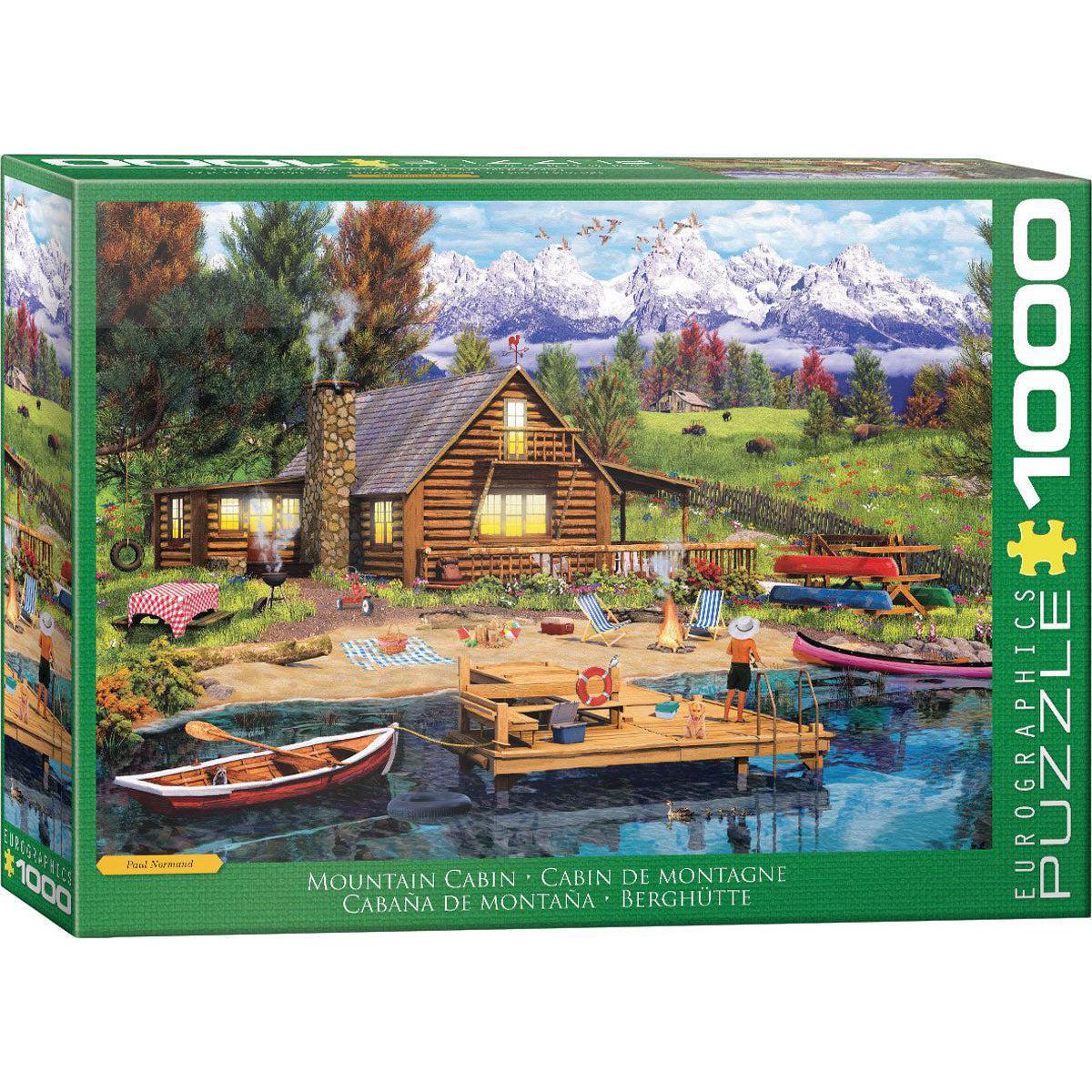 Mountain Garden 1000 Piece Jigsaw Puzzle Eurographics