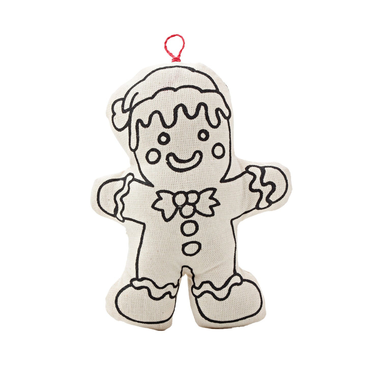Kiboo Kids - Christmas Ornaments Duo - Gingerbread Man and Snowman Coloring Set